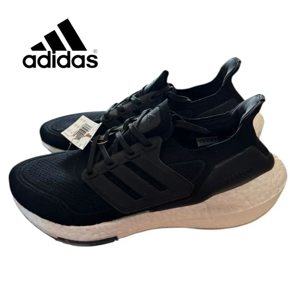 New Adidas Ultra Boost 21 Core Black FY0402 Women's Running Shoes Sneakers 11